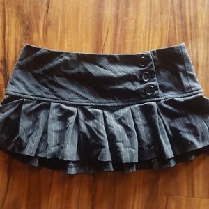 Pinstriped mini skirt Charlotte Russe sizeL